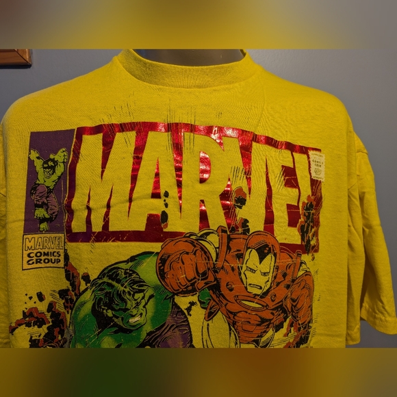 Vintage Marvel Comics Group Logo t-shirt. Thor Hulk Captain America Iron Man XL - Picture 5 of 5